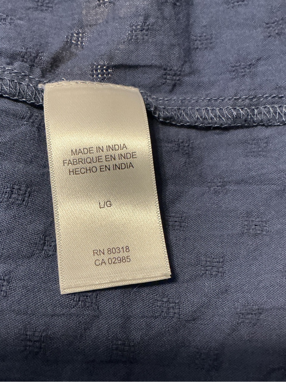 Lucky Brand Dark Blue Tiered Maxi Sundress - Picture 8 of 9
